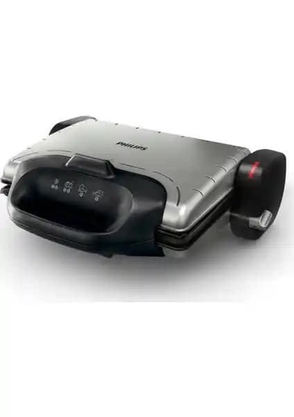 Philips HD4467/90 Çok Fonksiyonlu Izgara ve Tost Makinesi Sağlıklı Pişirme