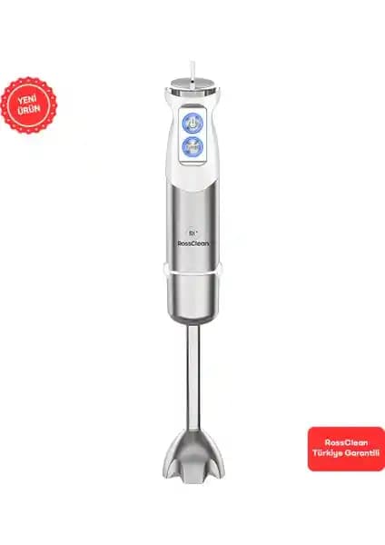 RossClean Master Pro El Blenderi: Güçlü ve Estetik Tasarımıyla Mutfakta Pratiklik Sağlar