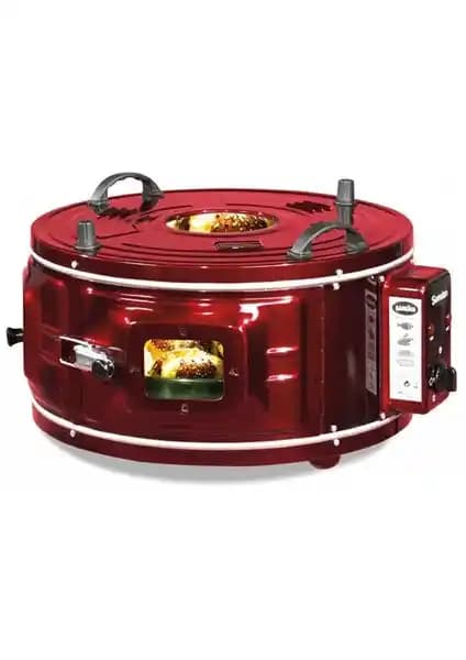 Şamdan 1002 Lüx Yuvarlak Camlı Fırın Modern Mutfaklar İçin Şıklık ve İşlevsellik Sunar