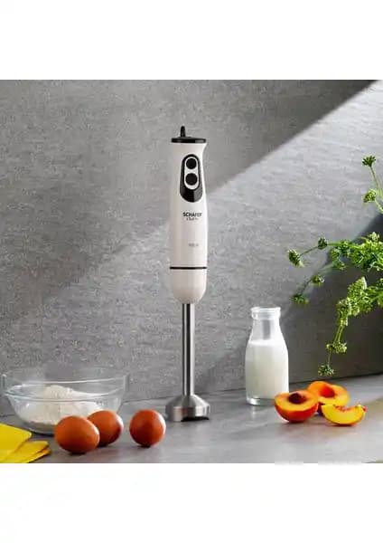 Schafer Chef Pro Çubuk Blender-Krem Güçlü Performans ve Çok Yönlülük Sunar