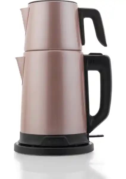 Schafer Teelike Rosegold Elektrikli Çay Makinesi Modern Tasarım ve Gelişmiş Özelliklerle