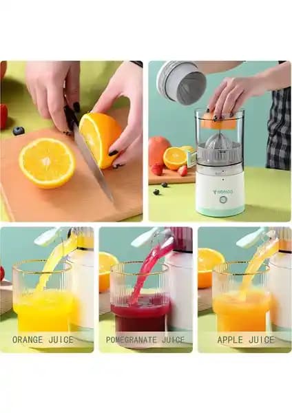 Semgears 7.4 V USB Elektrikli Kablosuz Meyve Sıkacağı Özellikleri ve Kullanım Kılavuzu