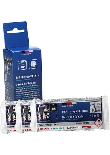 Siemens Kahve Makineleri İçin Kireç Temizleme Tabletleri Özellikleri ve Kullanım Rehberi
