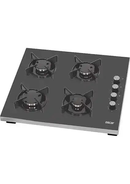 Simfer Oscar 3127 Doğal Gazlı Siyah Cam Set Üstü Ocak Modern Mutfaklar İçin Güvenli ve Şık Tasarım