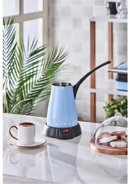 Sinbo SCM-2960 Marine Elektrikli Cezve: Mavi Renkli Modern ve Dayanıklı Kahve Cezvesi
