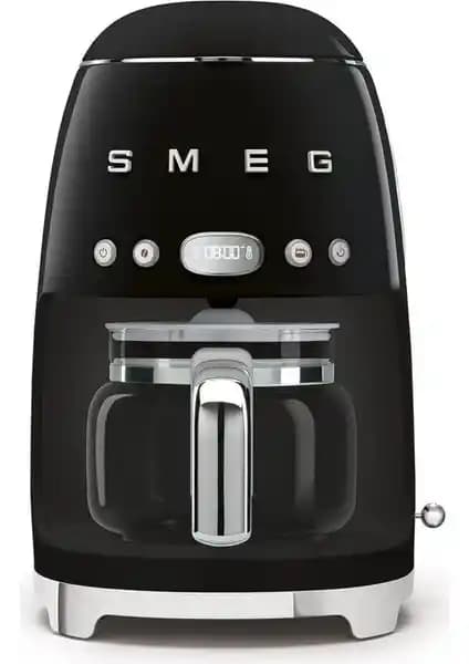 Smeg DCF02BLEU Siyah Filtre Kahve Makinesi Modern Tasarım ve Üstün Fonksiyonellik