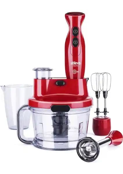 Stilevs Mago Pro El Blender Seti: Çok Fonksiyonlu Mutfak Yardımcısı ve Modern Tasarım