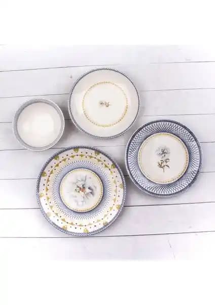 T. Concept Marianna 24 Parça Yemek Takımı Şıklık ve Dayanıklılık Bir Arada