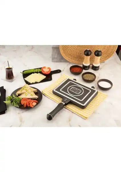 Taşhan Dinç Avm Lüx İç Dış Granit Döküm Grıll Tava ve Ocaküstü Tost Makinası Özellikleri ve Kullanım Avantajları