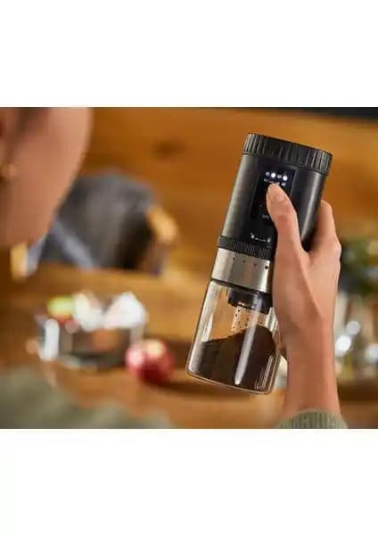 Tchibo Şarjlı Kahve Değirmeni: Portatif ve Ayarlanabilir Kahve Öğütme Cihazı