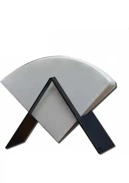 Un Caffe Metal Filtre Kahve Kağıt Tutucu Stand Aparatı Modern ve Dayanıklı Tasarım