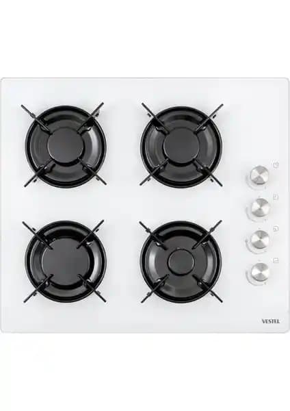 Vestel AO-6104 B Ankastre Gazlı Ocak: Güvenli ve Şık Modern Mutfak Çözümü