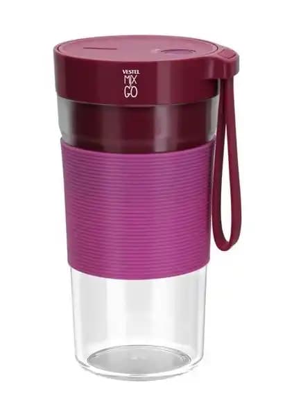 Vestel Mix&Go Şarj Edilebilir Pembe Blender: Modern ve Pratik Kullanım İçin Uygun Mutfak Arkadaşı