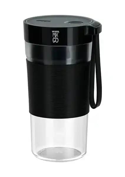 Vestel Mıx&go Sarj Edilebilir Siyah Blender: Taşınabilirlik ve Pratiklik Sunan Modern Mutfak Aleti
