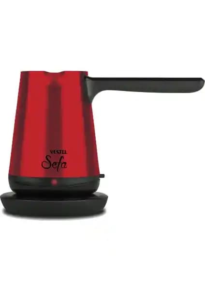Vestel Sefa Kırmızı İnox Türk Kahvesi Makinesi: Estetik ve Performansıyla Evde Kahve Keyfi