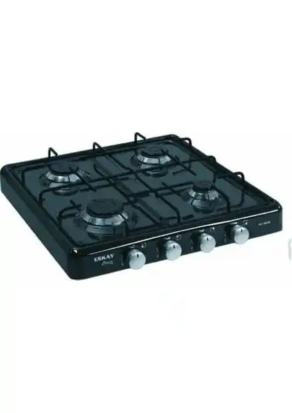 West Dört Gözlü Doğalgazlı Set Üstü Ocak Siyah Emaye Tasarımı ve Performans Analizi