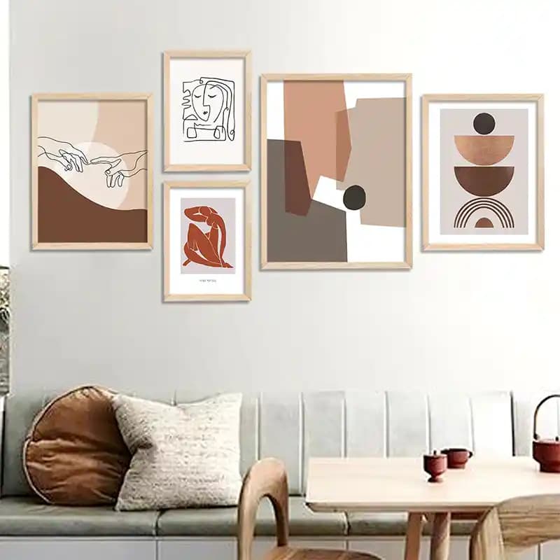 Ahşap Çerçeve Setleri ile Dekorasyonda Sıcak ve Zarif Dokunuşlar