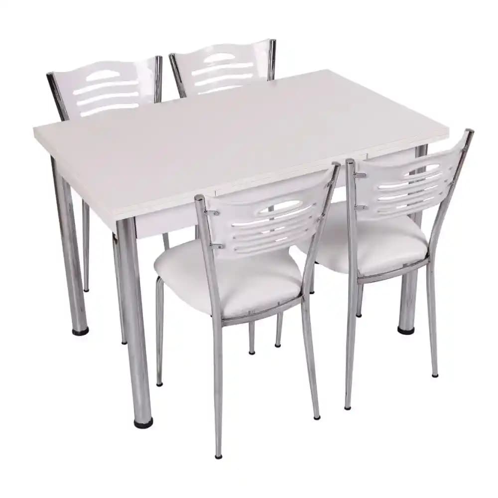 Beyaz Ahşap Mutfak Masa ve Sandalye Seçenekleri: Estetik ve Fonksiyonellik Rehberi