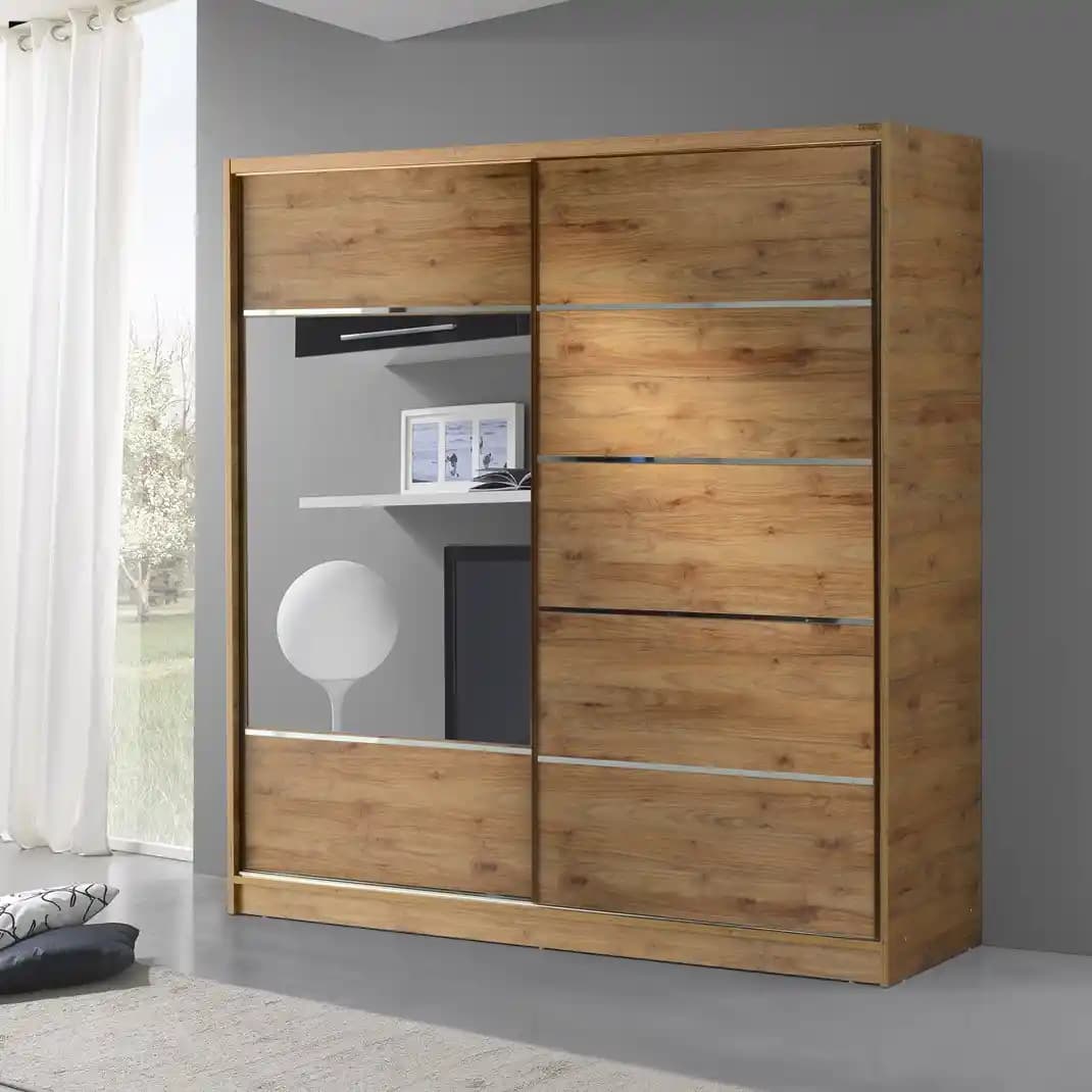 Ceviz Renkli Gardırop Modelleri ve Dekorasyonda Kullanım İpuçları