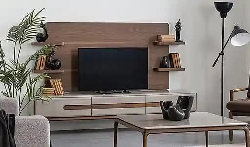 Ceviz Renkli TV Üniteleri ile Dekorasyonunuza Şıklık Katın ve Mekanlarınızı Yenileyin