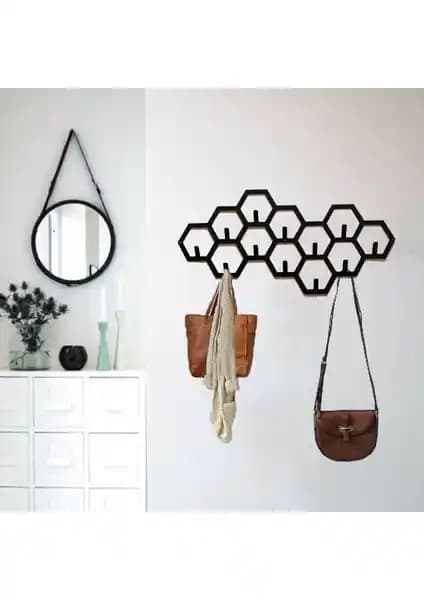 3Art Metal Geometrik Duvar Askılığı Dayanıklı ve Şık Tasarımıyla Mekânlara Modern Dokunuş