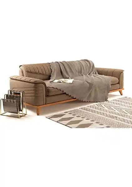 A.S.T Topdağı Tekstil Ağaçkabuğu Desenli Kaymaz Koltuk Örtüsü ve Dekorasyon Tavsiyeleri