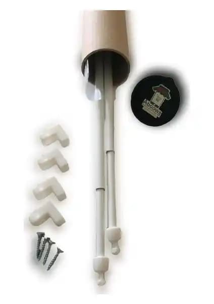 Aboowe Alüminyum Briz Çubuğu Kapı Pencere İç Mekan Dekorasyonu İçin Uygun