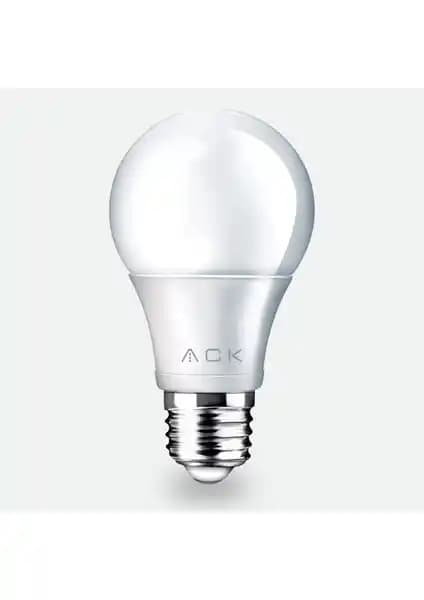 Ack 12W LED Sarı Işık Ampul 3000K - Enerji Tasarruflu ve Uzun Ömürlü Aydınlatma Çözümü