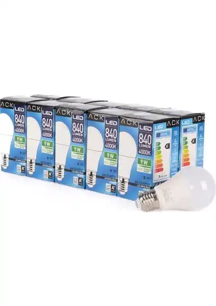 Ack 9W LED Ampul: Enerji Tasarruflu ve Uzun Ömürlü Modern Aydınlatma Çözümü