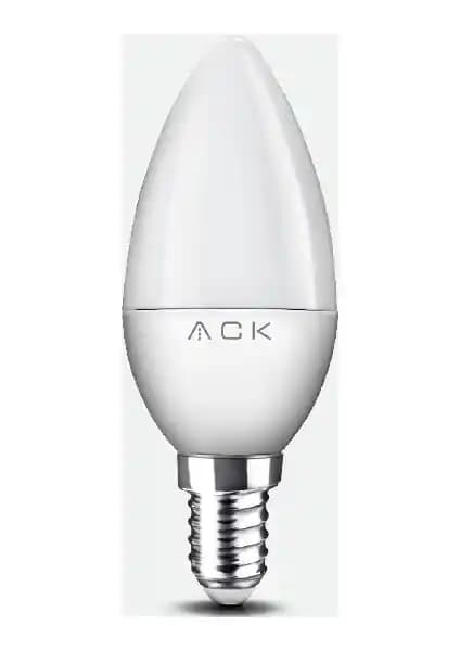 Ack AA09-00610 6,5W LED Mum Ampul Gün Işığı Renk 220-240V E14 Tasarruflu aydınlatma