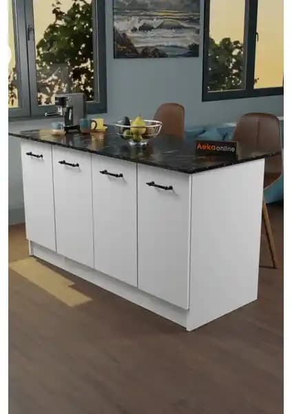 Aeka AE-2040 Vera Vera Çok Amaçlı Mutfak Adası Modern Tasarım ve Fonksiyonellik