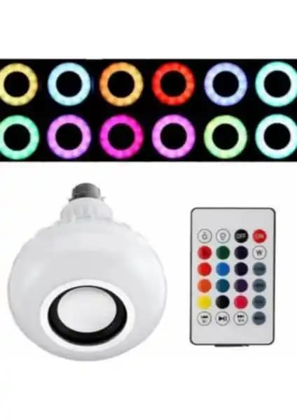 Agb LED Hightek Gece Lambası Bluetooth Hoparlörlü RGB LED Ampul Özellikleri