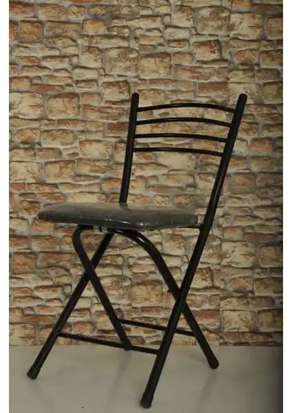 Akk Ticaret Katlanabilir Metal Siyah Profil Mutfak Balkon Bahçe Sandalyesi Özellikleri ve Kullanım Alanları