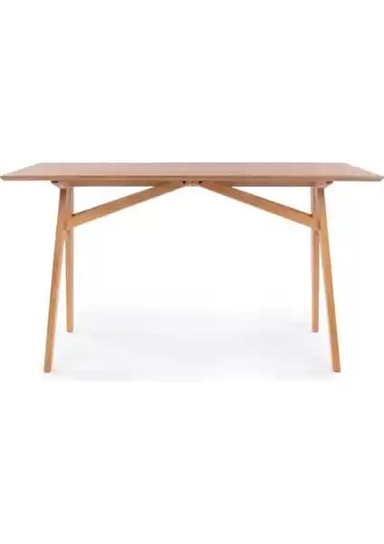 Akrobat Kayın Masif Çalışma Masası: Modern ve Doğal Ahşap Tasarım Özellikleri