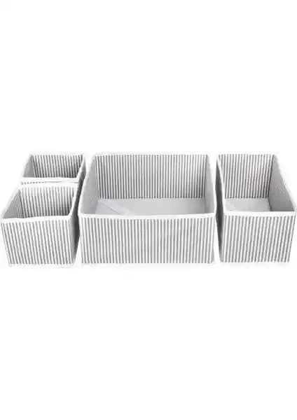 ALAS Çekmece Düzenleyici 4 Lü Organizer Kutu Türkiye Üretimi ve Pratik Kullanım Özellikleri