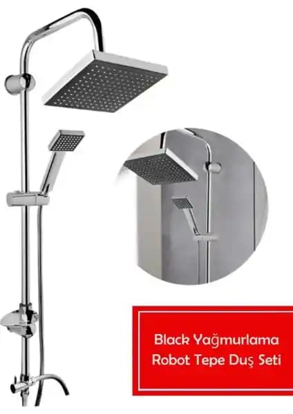 AlbiFoni Robot Kare Tepe Duş Sistemi Modern ve Çok Fonksiyonlu Tasarım ve Kullanım Özellikleri