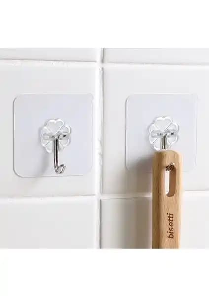 Alife Kendinden Yapışkanlı Şeffaf Askı Seti: Modern ve Çok Amaçlı Çözüm