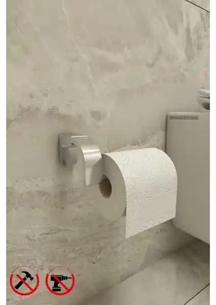 Alper Banyo Krom F1 Model Paslanmaz Kapaksız Kağıtlık Modern ve Dayanıklı Tasarım