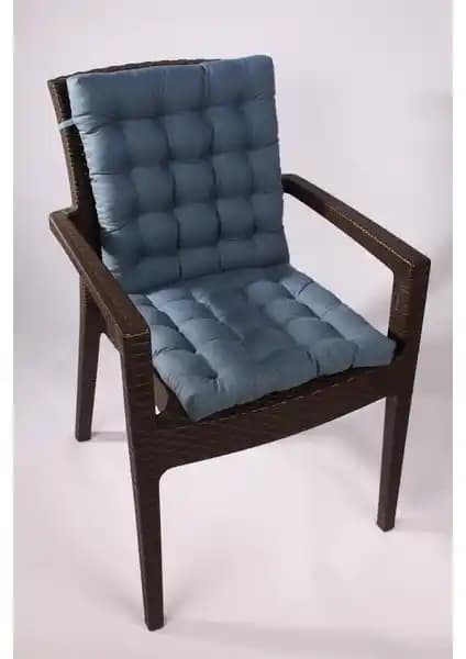 Altın Pamuk Lux Pofidik Rattan Lotus Sandalye Minderi Modern ve Konforlu Tasarım