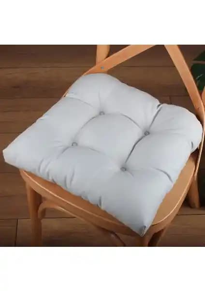 Altınpamuk Gold Gri Sandalye Minderi - Şıklık ve Konfor Sunan Yüksek Kaliteli Tasarım