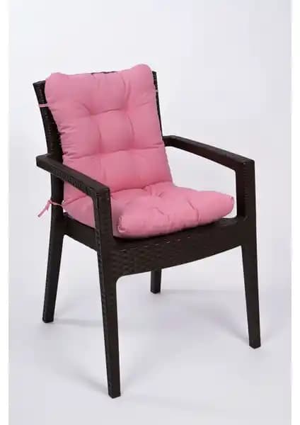 Altınpamuk Neva Pembe Pofidik Sandalye Minderi: Şık ve Konforlu Oturma Çözümü