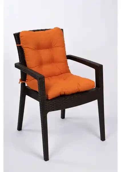 Altınpamuk Neva Turuncu Pofidik Sandalye Minderi: Şık ve Konforlu Oturma Deneyimi