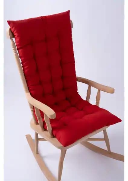 Altınpamuk Selen Kırmızı Sandalye Minderi: Estetik ve Konfor Sunan Dayanıklı Tasarım