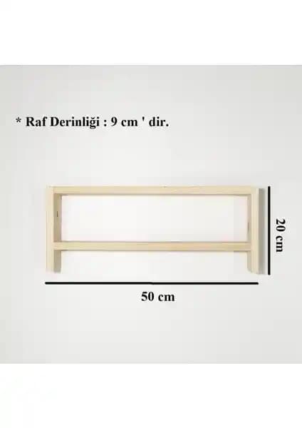 Anra Mutfak Rafı: Modern Tasarım ve Doğal Ahşap Malzeme ile Şıklık ve Fonksiyonellik
