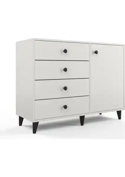 Anzera Tokyo Şifonyer: Modern Tasarım ve Kullanışlılık Sunan Dayanıklı Mobilya Parçası