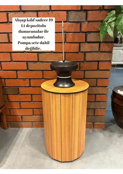 Arkitekt Ex Ahşap Damacana Sebil Kılıfı ve Saklama Kutusu Modern Tasarım ve Dayanıklılık