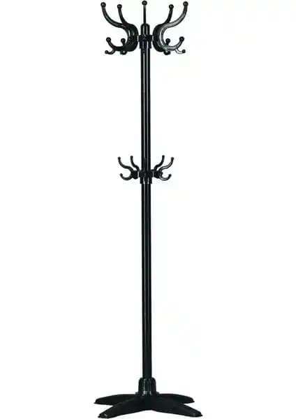 Arsuby Siyah Ayaklı Askı Portmanto: Modern ve İşlevsel Tasarım ile Mekanlarınızı Düzenleyin