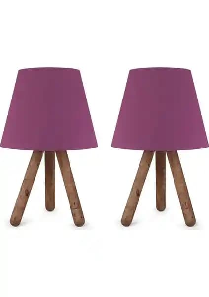 Art&Gift North Home Ahşap Ayaklı Abajur: Şık ve Fonksiyonel Aydınlatma Seçeneği