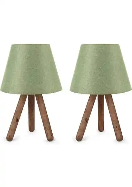 Art&Gift North Home Ahşap Ayaklı Abajur: Uygun Fiyatlı Modern İç Mekan Aydınlatması