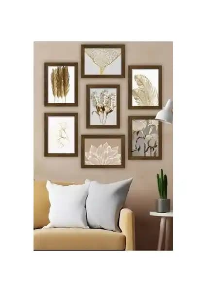Artavessa 7 Parça MDF Tablo Seti Modern ve Şık Duvar Dekoru Seçenekleri